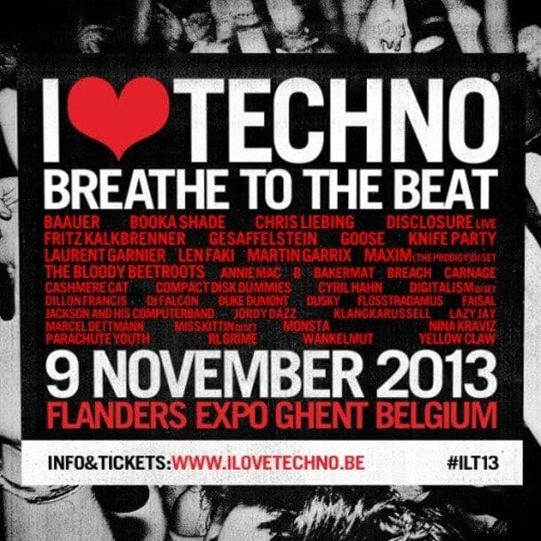 I Love Techno 2013 - Breath To The Beat