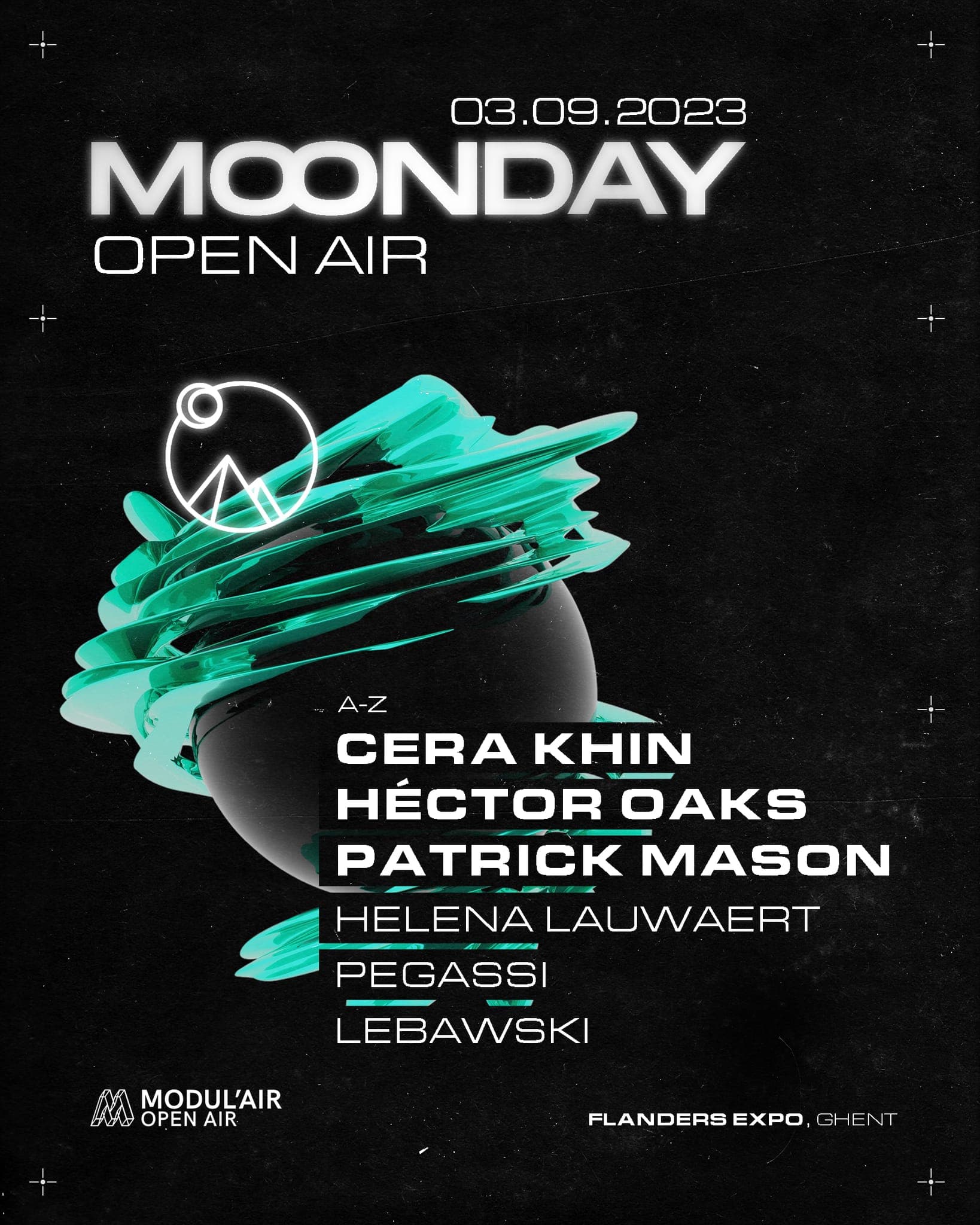 Moonday Open Air – Cera Khin, Héctor Oaks, Patrick Mason