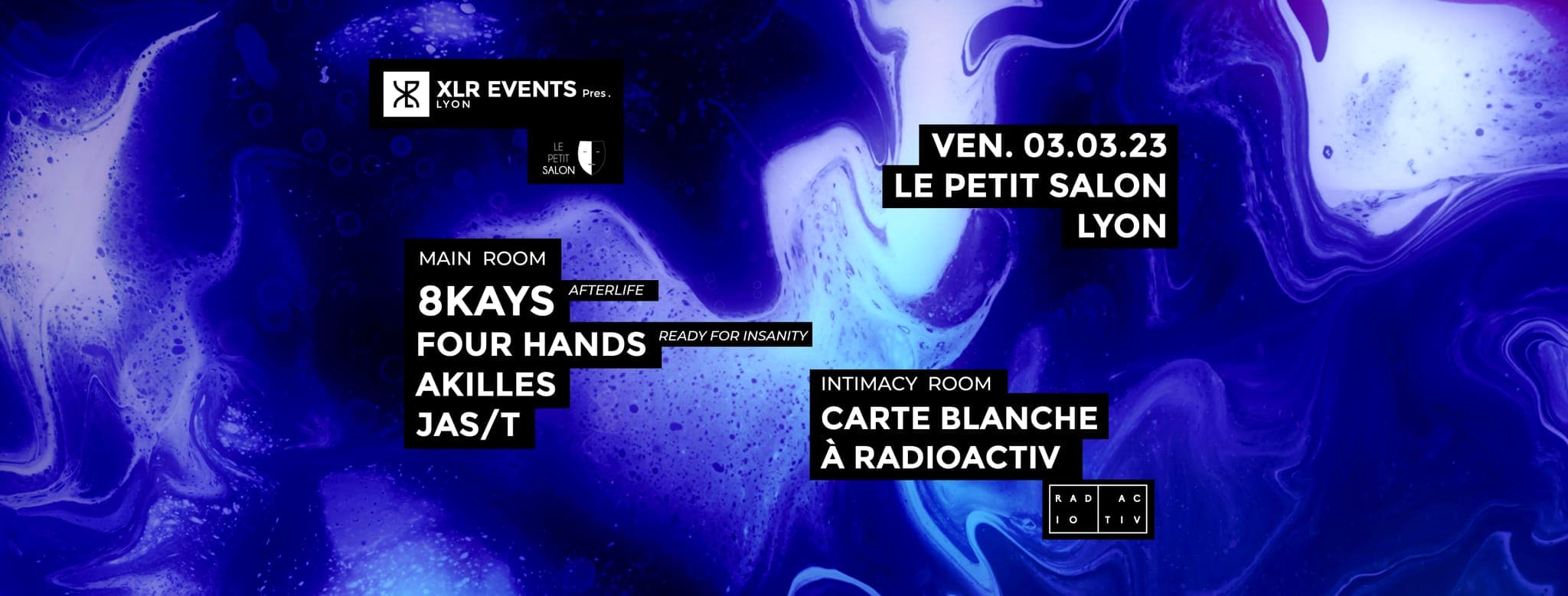 XLR Events pres. 8KAYS (πΌππππππππ ) & Guests