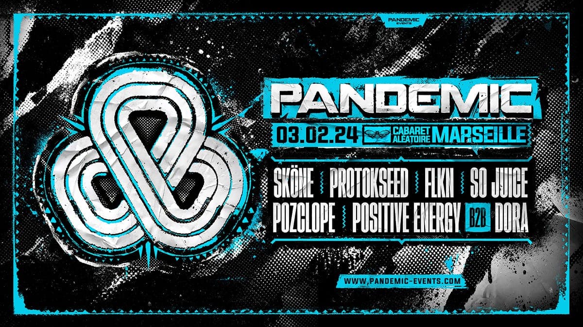 Pandemic x Cabaret Aléatoire: Sköne, Protokseed, FLKN, So Juice