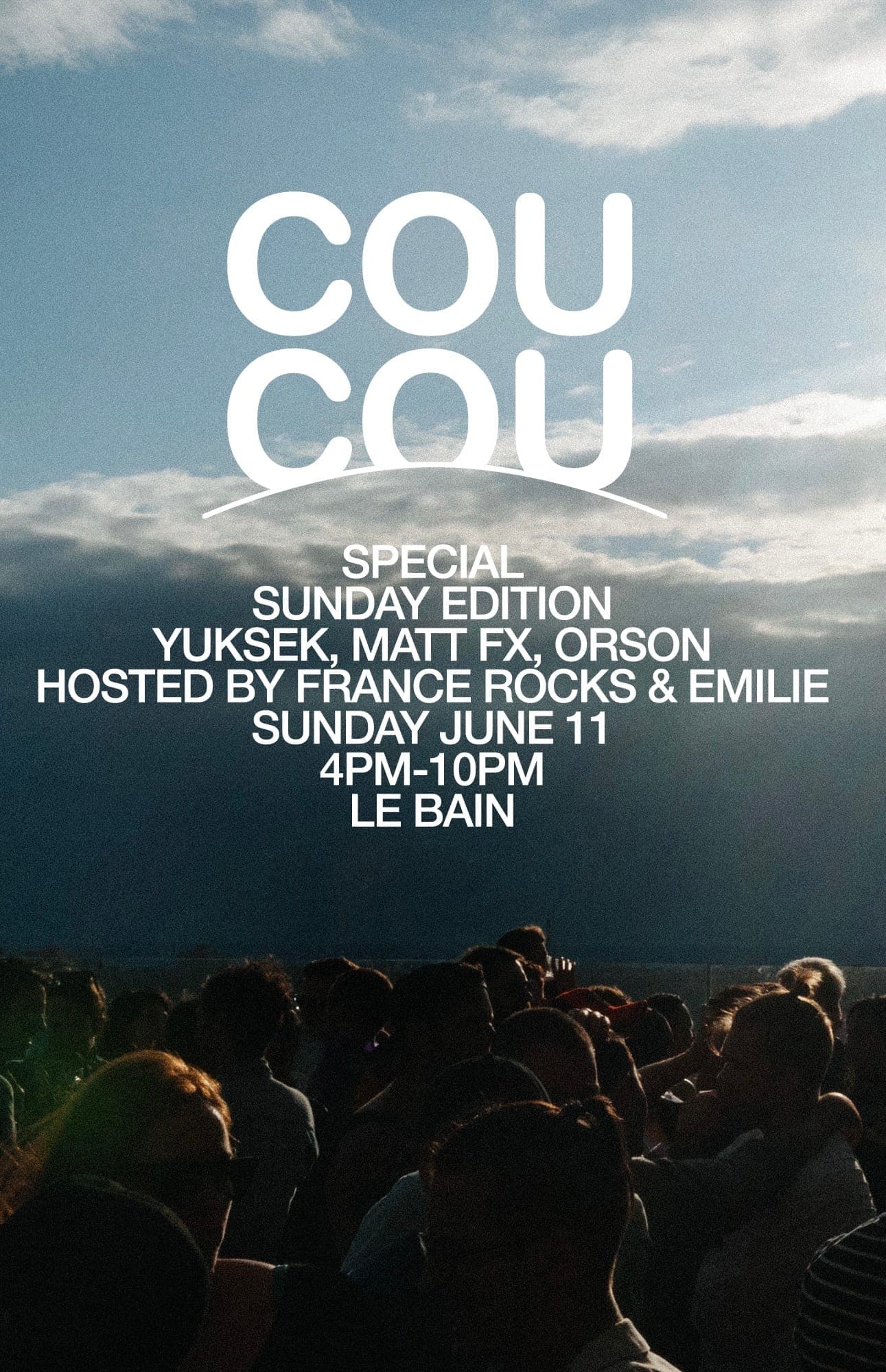 Coucou with Orson, Matt FX & special guest Yuksek