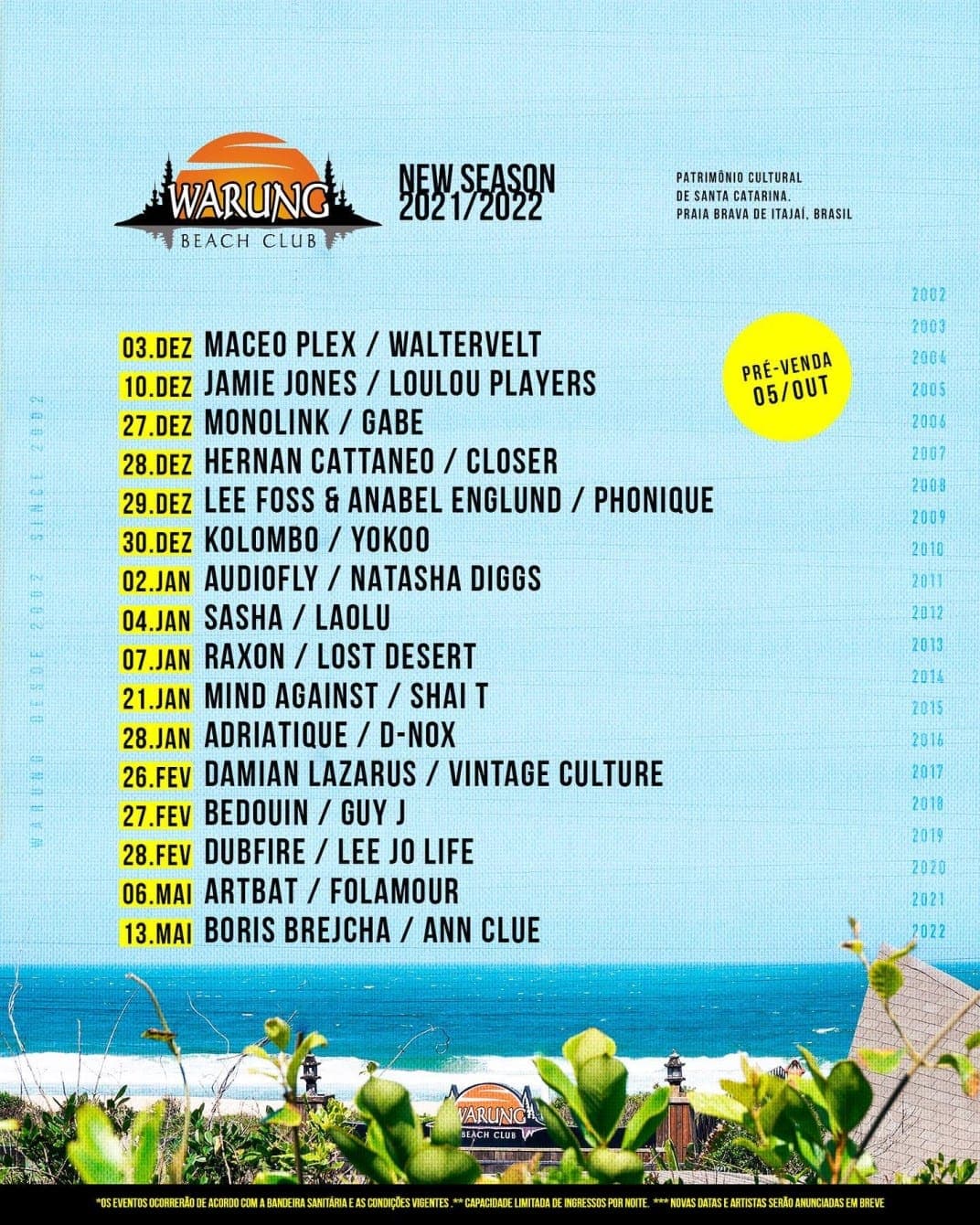 Warung New Season 2021/22 - Maceo Plex / Mariano Mellino