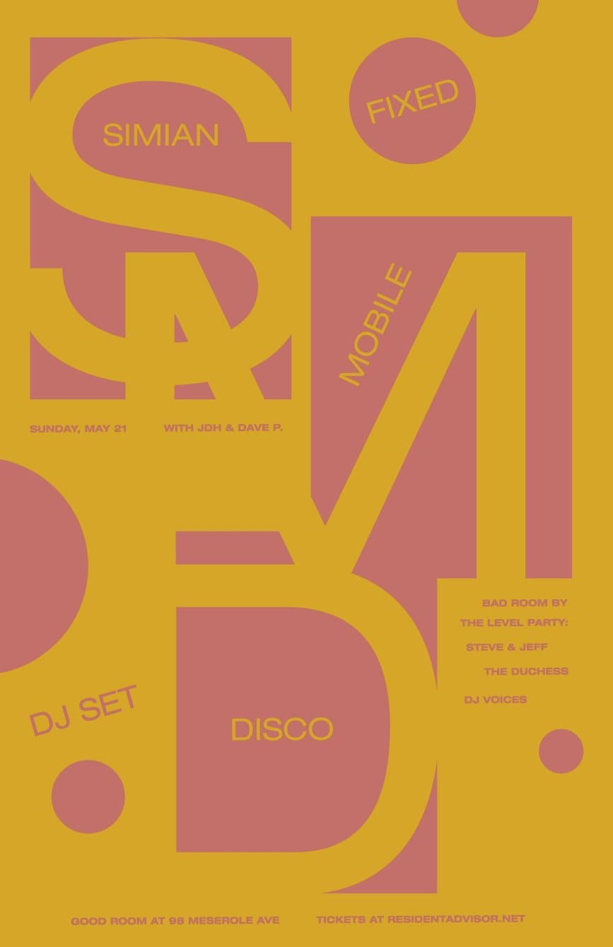 Simian Mobile Disco with JDH & Dave P, The Level Party