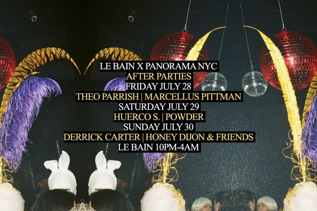 Panorama After Party with Honey Dijon, Derrick Carter