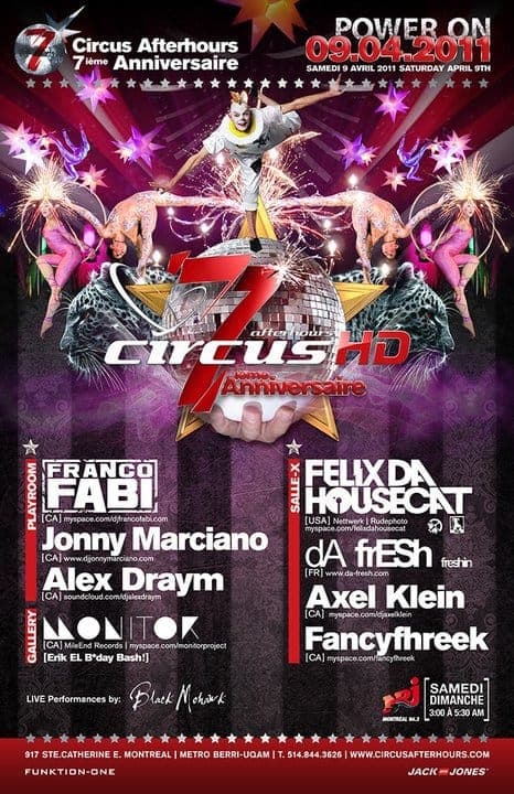 Tout Afficher Participeront - Domenic Pandolfo, Felix Da Housecat, Da Fresh