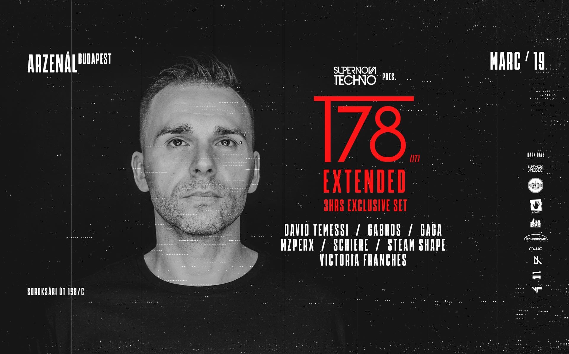 Supernova Techno pres. T78 EXTENDED (3hrs exclusive set)