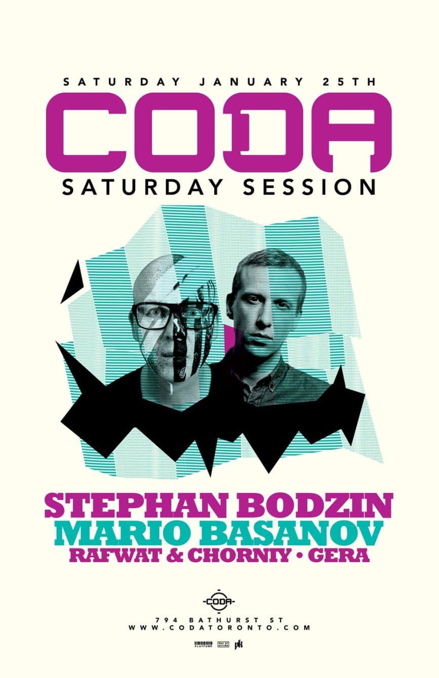 Coda's Week 2 Saturday Session with Stephan Bodzin & Mario Basanov