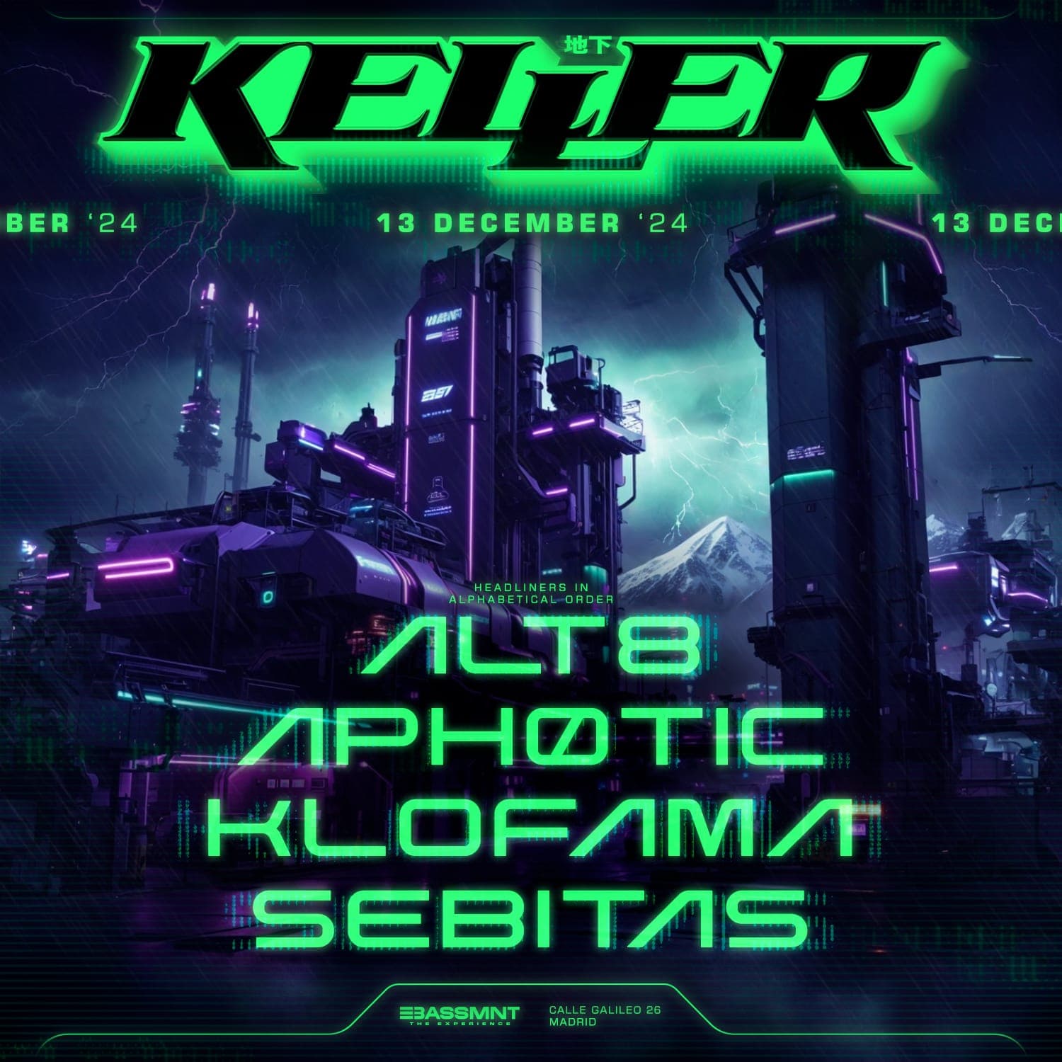 KELLER HARD CLUB 20: ALT8, APHOTIC, KLOFAMA & SEBITAS