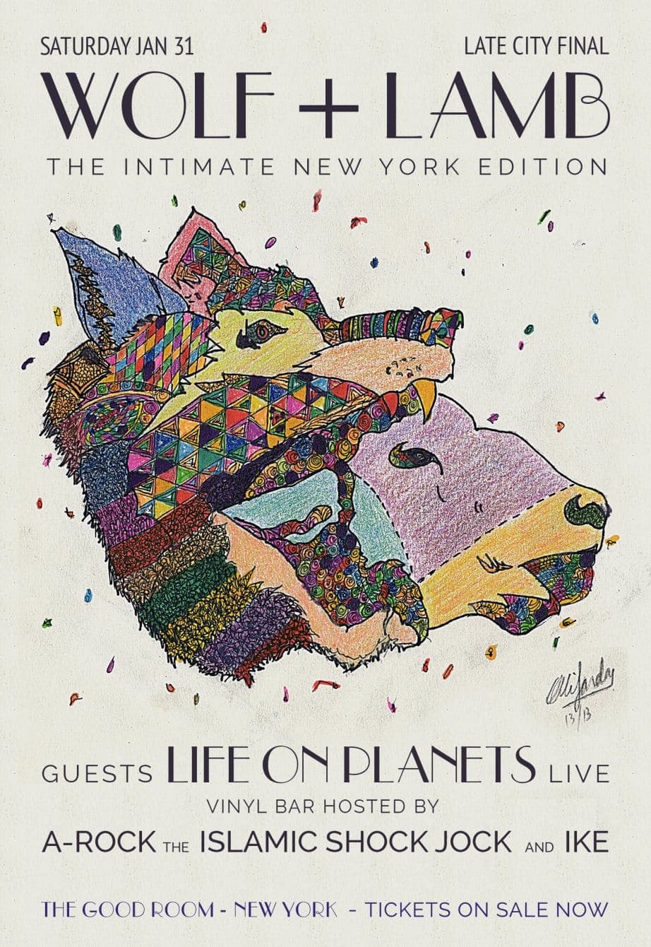 Wolf+Lamb and Life on Planets - The Intimate NYC Edition