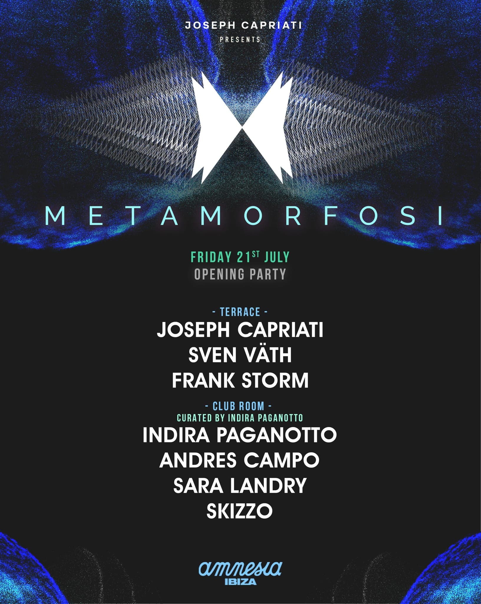 Joseph Capriati pres. Metamorfosi Opening
