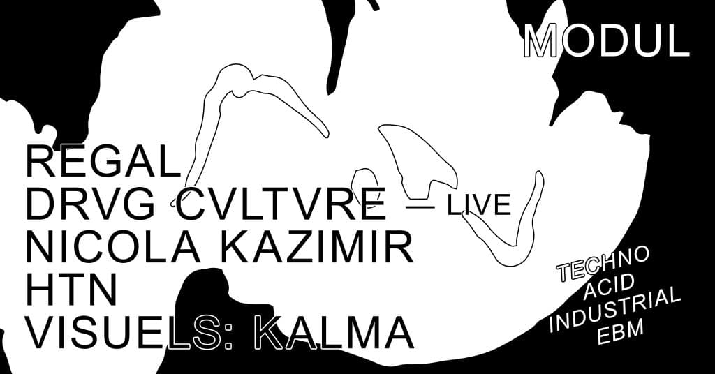 Modul with Regal & Drvg Cvltvre I Techno