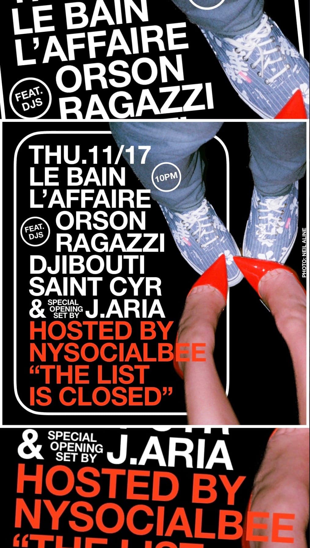 L'Affaire X The List is Closed