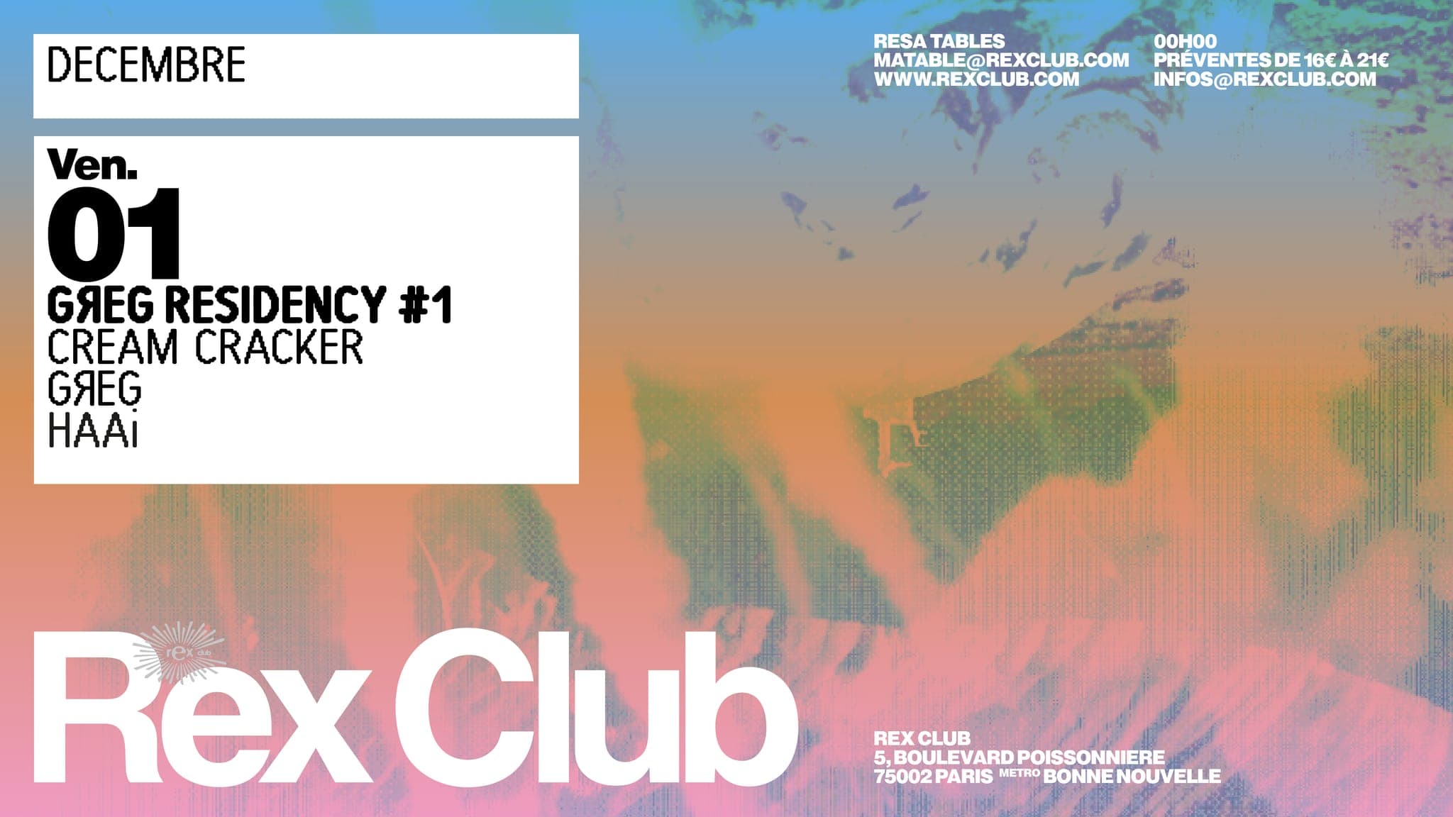 GЯEG RESIDENCY #1: Cream Cracker, GЯEG, HAAi