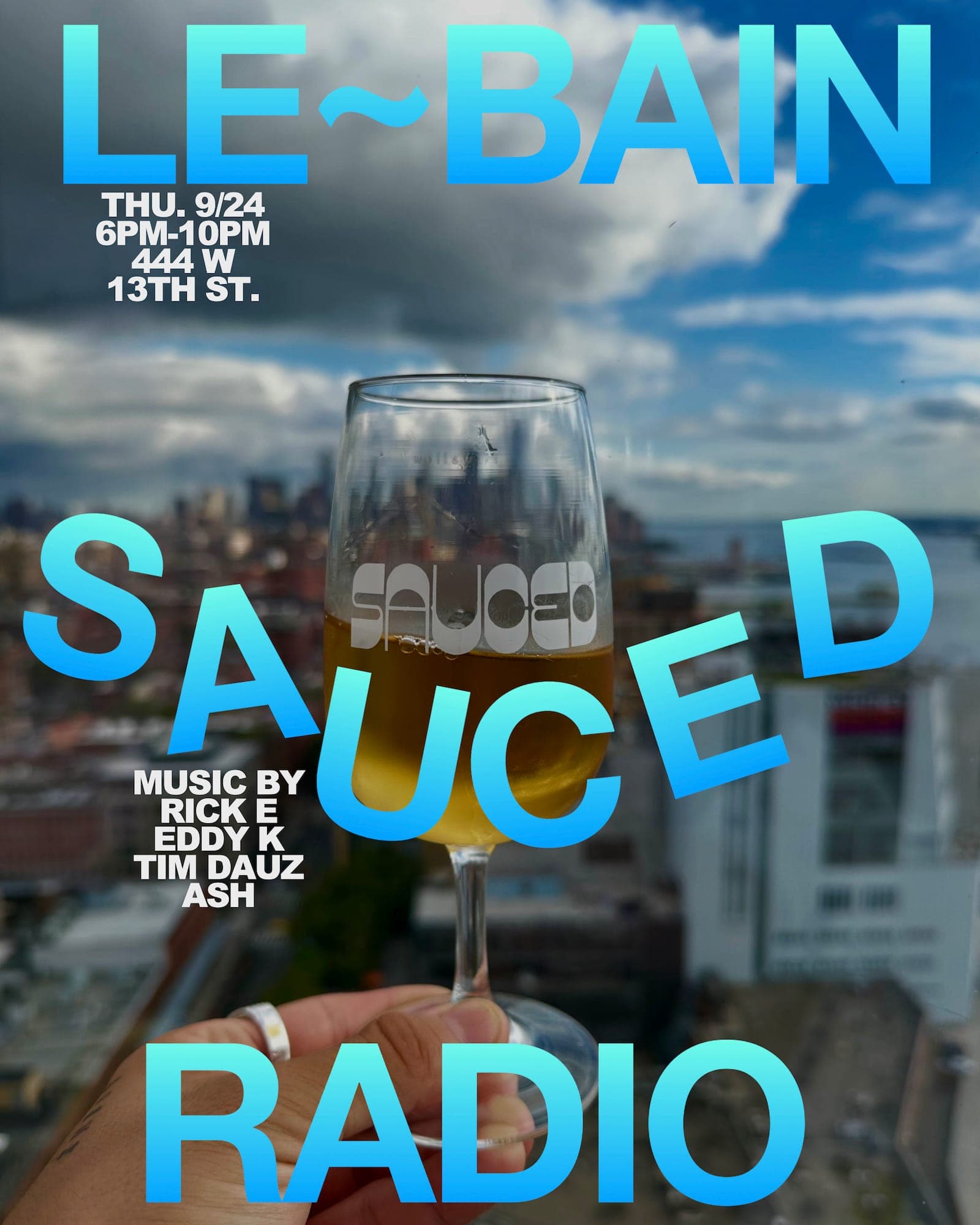 SAUCED RADIO X Le Bain