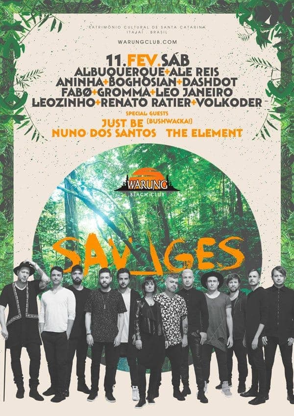 Warung Savages Feat. Just Be, Nuno dos Santos e The Element