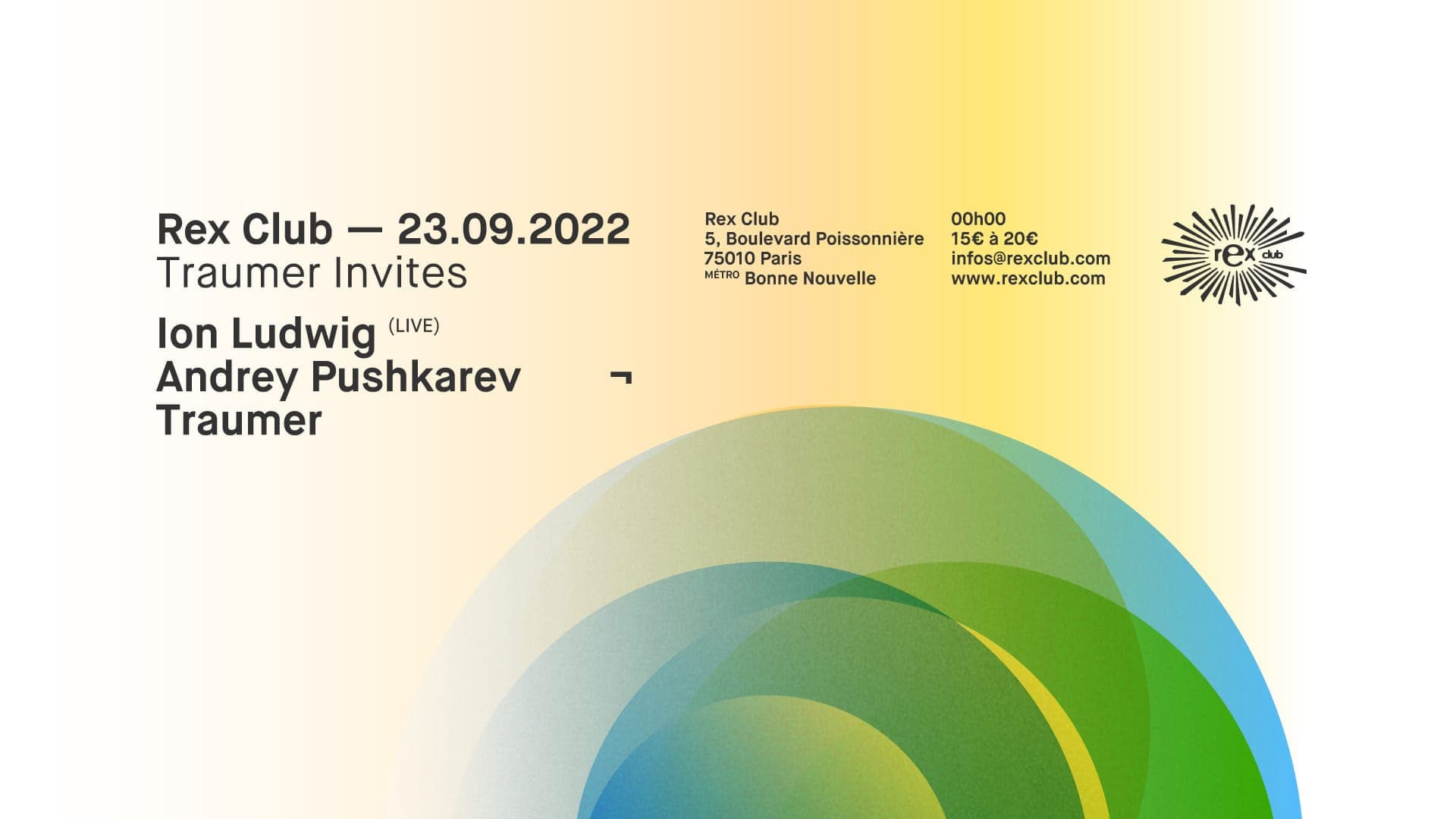 Traumer Invites: Ion Ludwig (Live), Andrey Pushkarev, Traumer