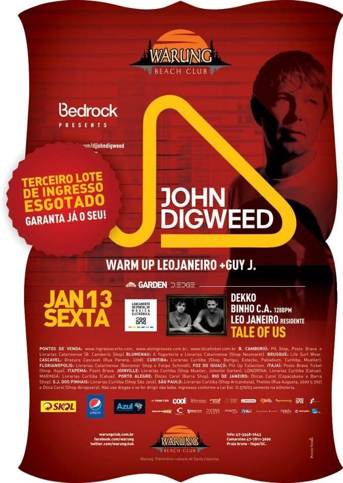 Jonh Digweed + Guy J + Tale Of Us