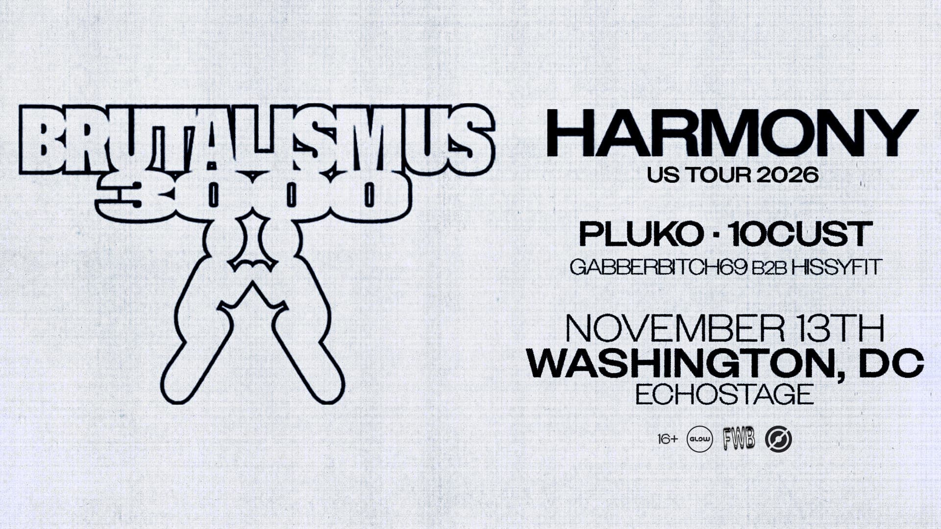 Brutalismus 3000 with pluko, 10cust, Gabberbitch69 b2b HissyFit