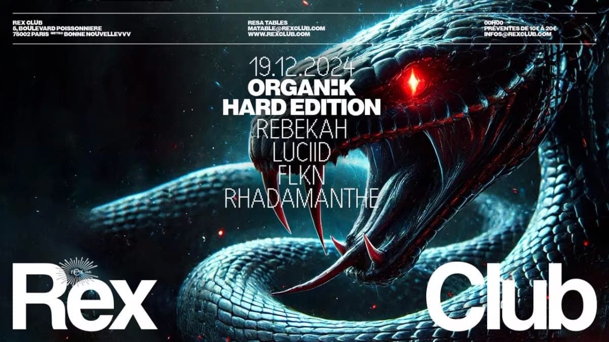 Organïk Hard Edition: Rebekah, Luciid, FLKN, Rhadamanthe
