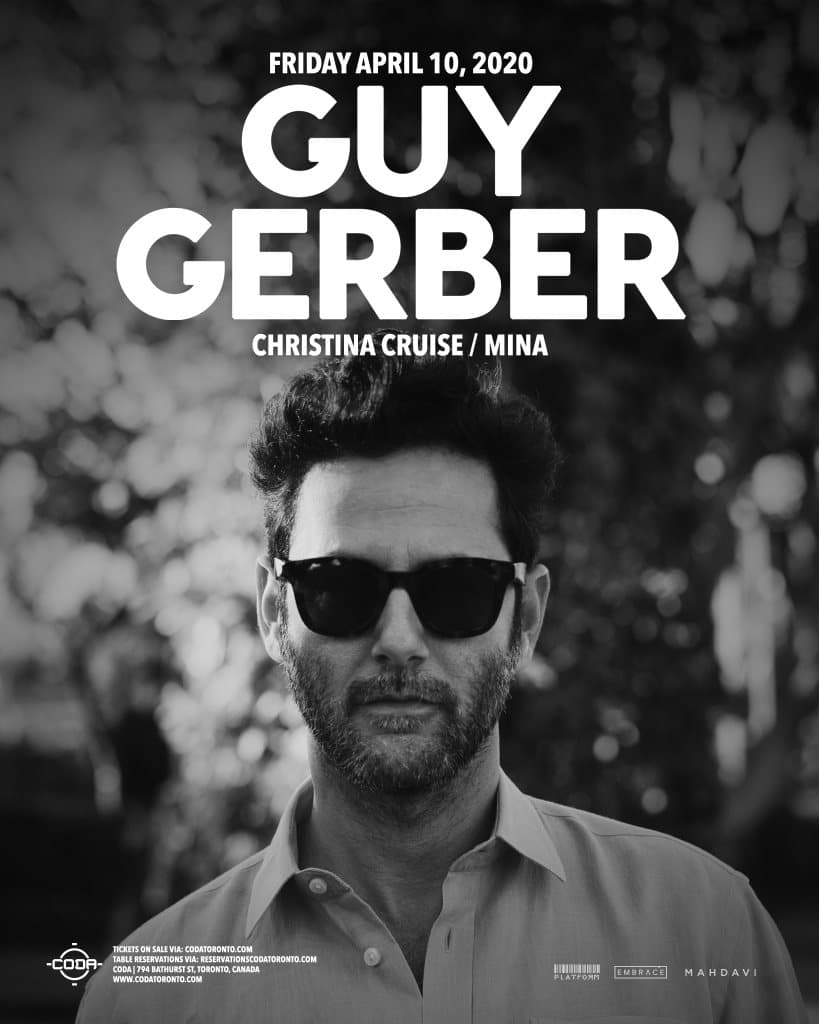 Guy Gerber (Postponed)