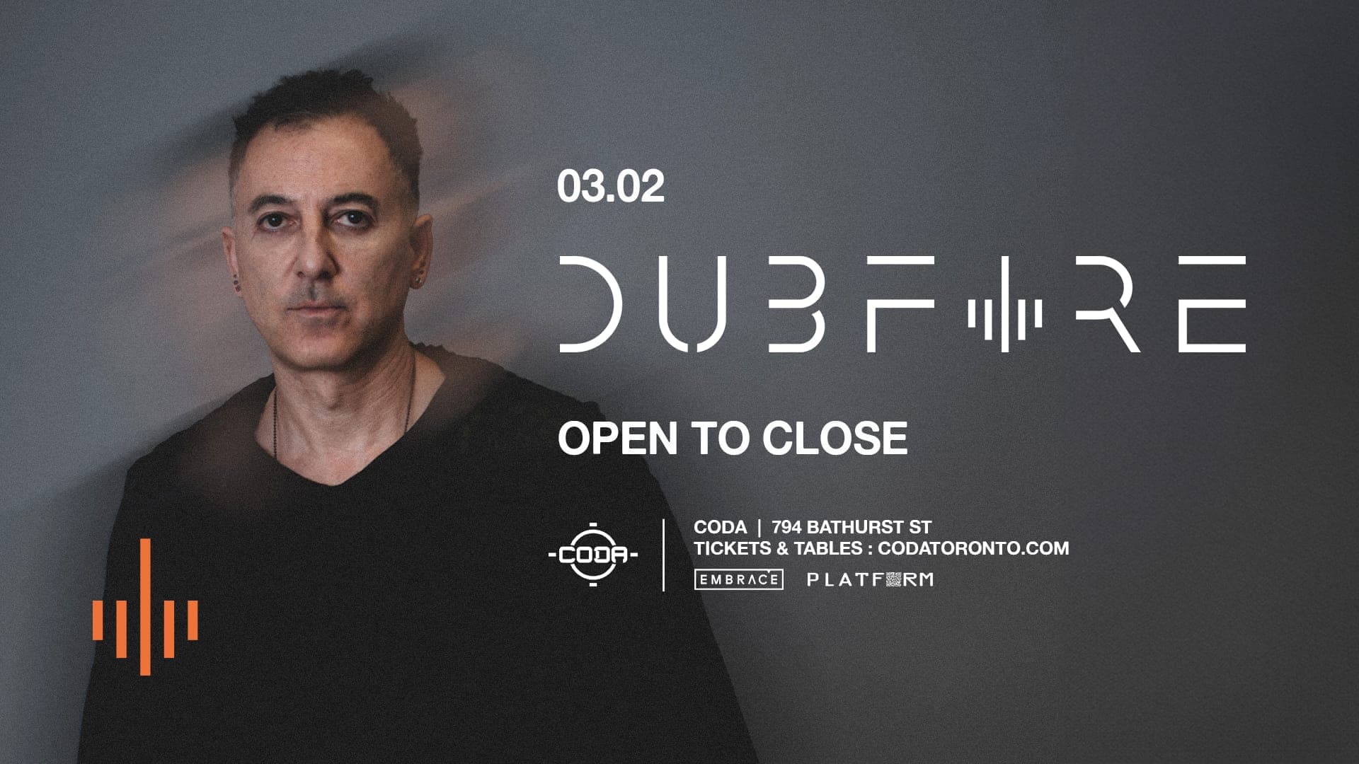 Dubfire - Open To Close