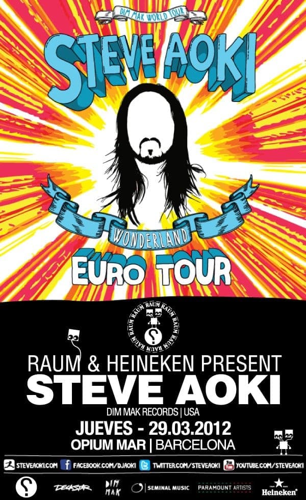 Raum presents Steve Aoki