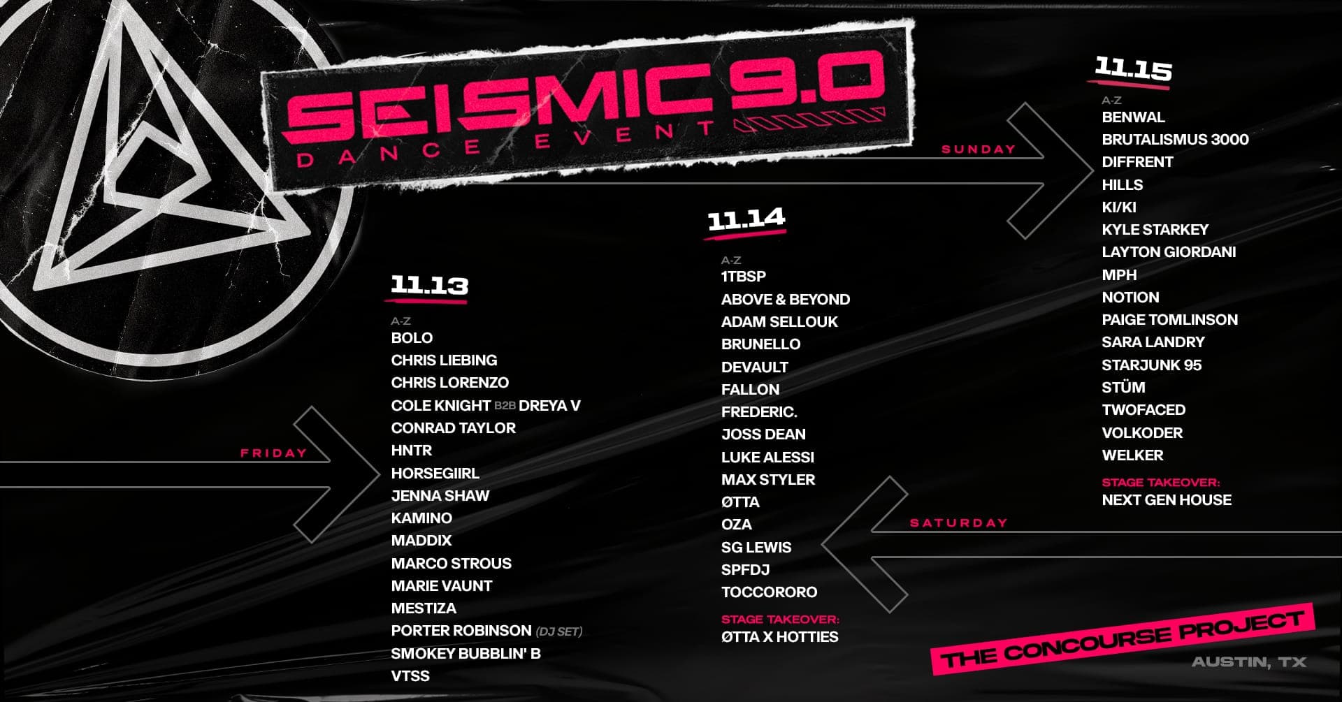 Seismic Dance Event 9.0