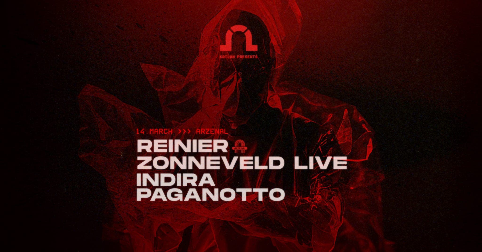 Katlan presents: Reinier Zonneveld live & Indira Paganotto