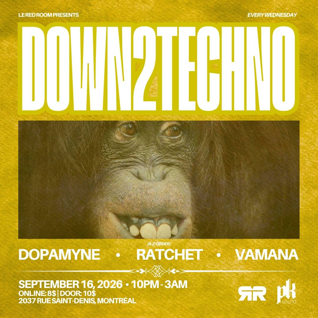 DOWN2TECHNO: Every Wednesday