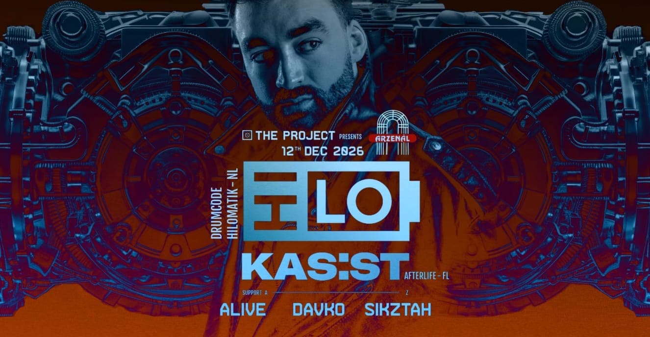 The Project x Arzenal: Warehouse with HI:LO (Drumcode - NL) & KAS:ST (Afterlife - FR)