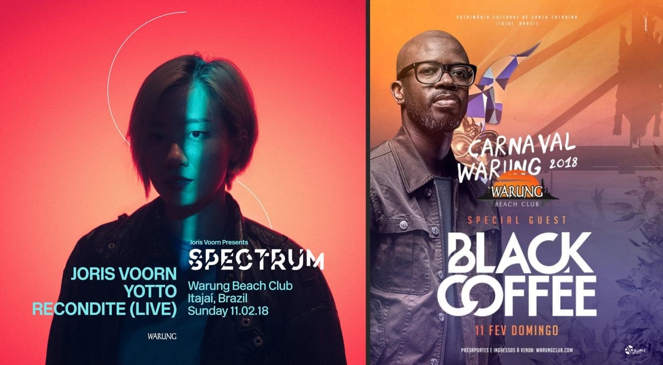 Carnaval: Spectrum with Joris Voorn, Yotto, Recondite. + Black Coffee