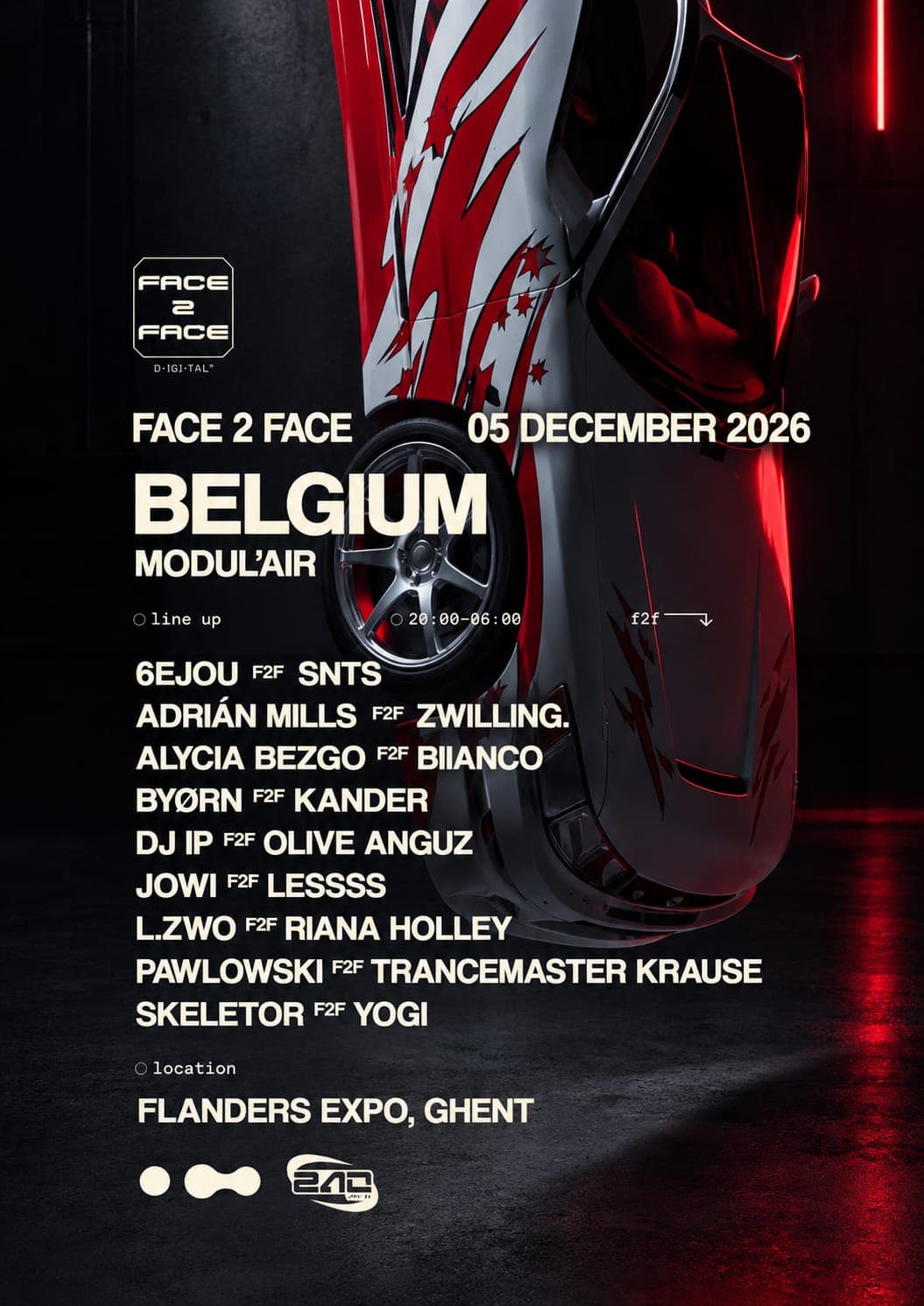 FACE 2 FACE at Flanders Expo, Ghent