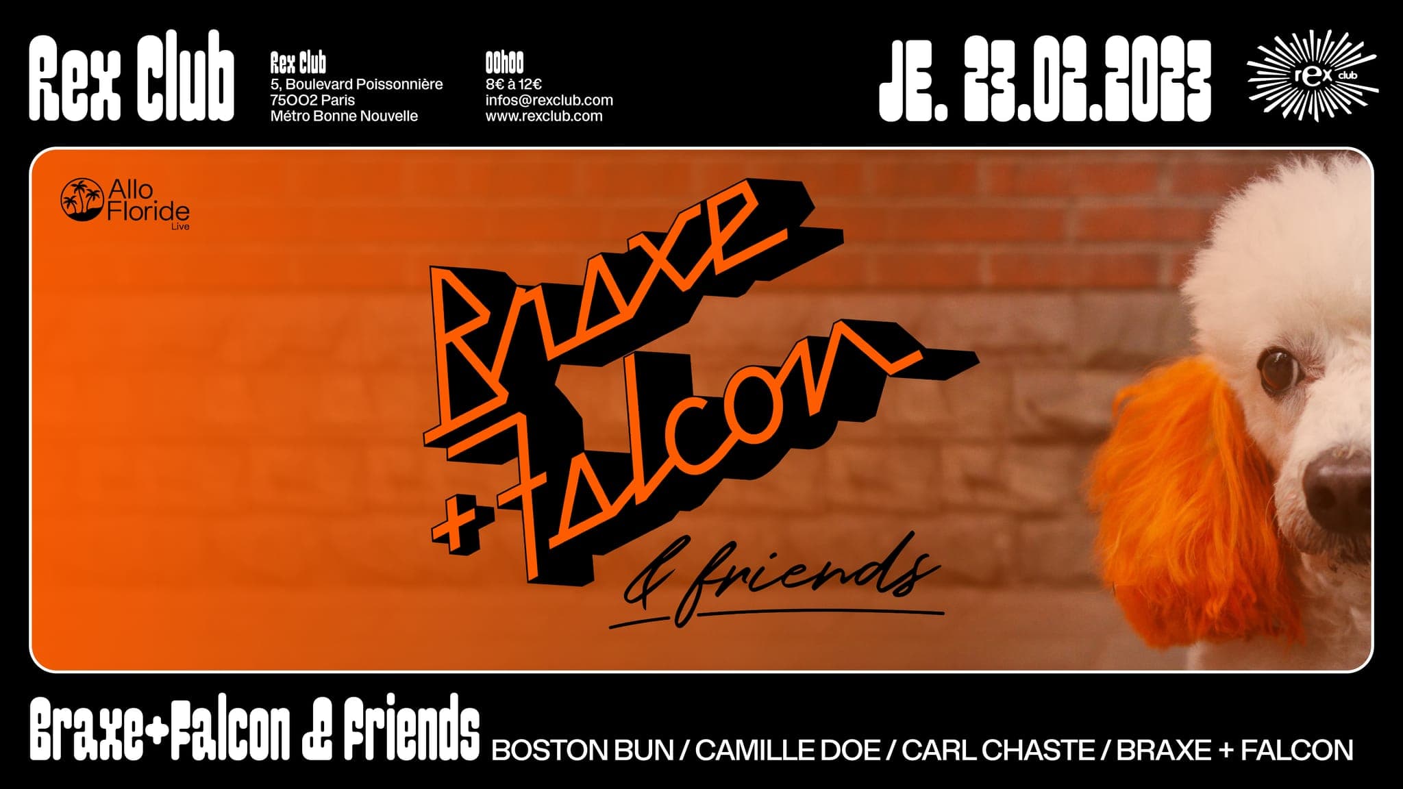 Braxe + Falcon & friends: Boston Bun, Camille Doe, Carl Chaste