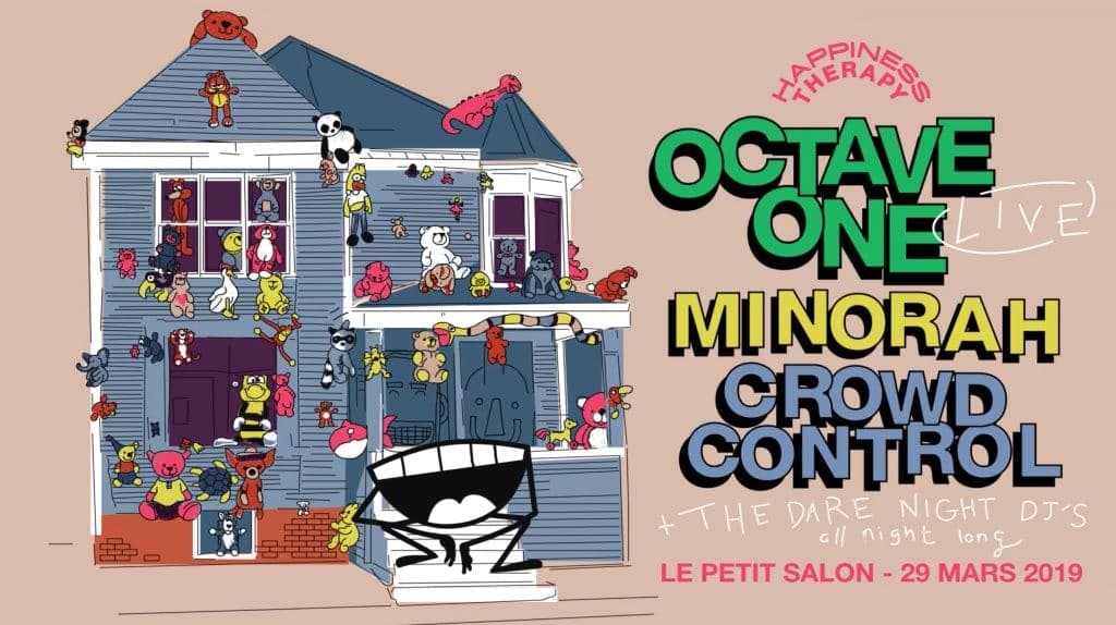 A Detroit Techno Odyssey: Octave One Live, Minorah, Crowd Control, The Dare Night Dj's