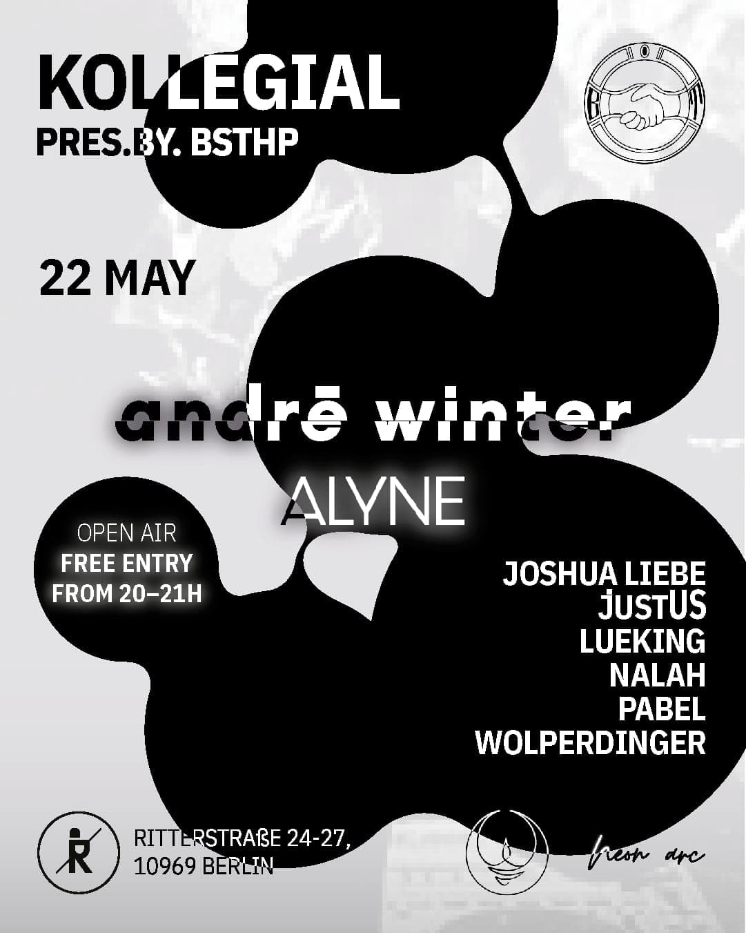 KOLLEGIAL pres. by BSTHP - free entry until 9pm