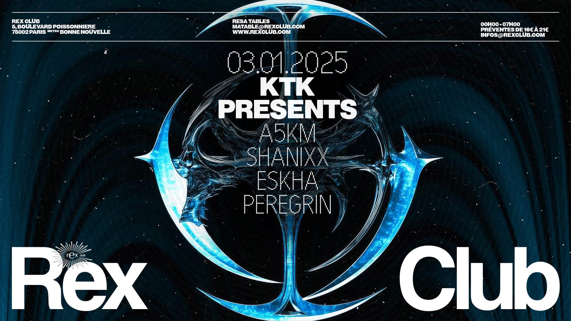 KTK presents: A5KM, Shanixx, Eskha, Peregin