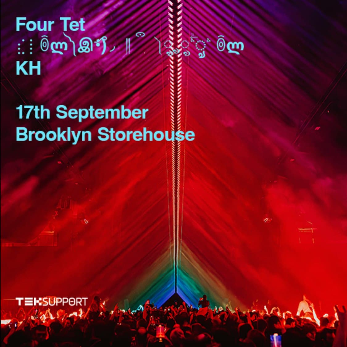 Teksupport: FOUR TET