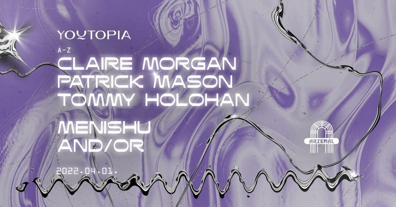 Youtopia 007 ~ Claire Morgan ~ Patrick Mason ~ Tommy Holohan at Arzenal