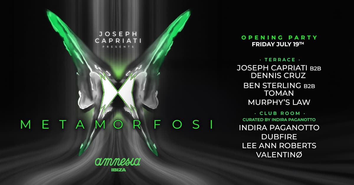 Joseph Capriati pres. Metamorfosi Opening