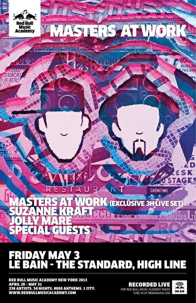 Redbull Music Academy presents Masters AT Work