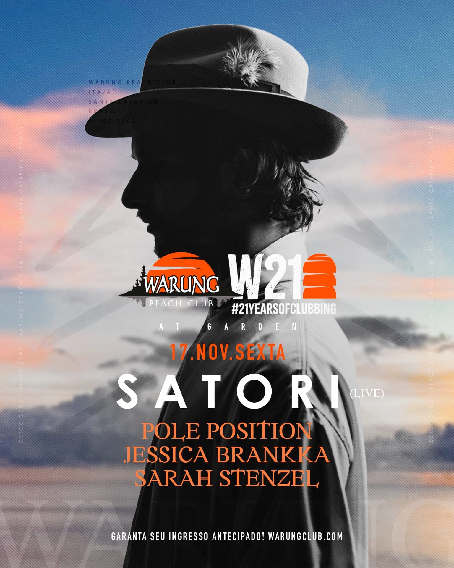 WARUNG 21Y with Satori (live) + Pole Position