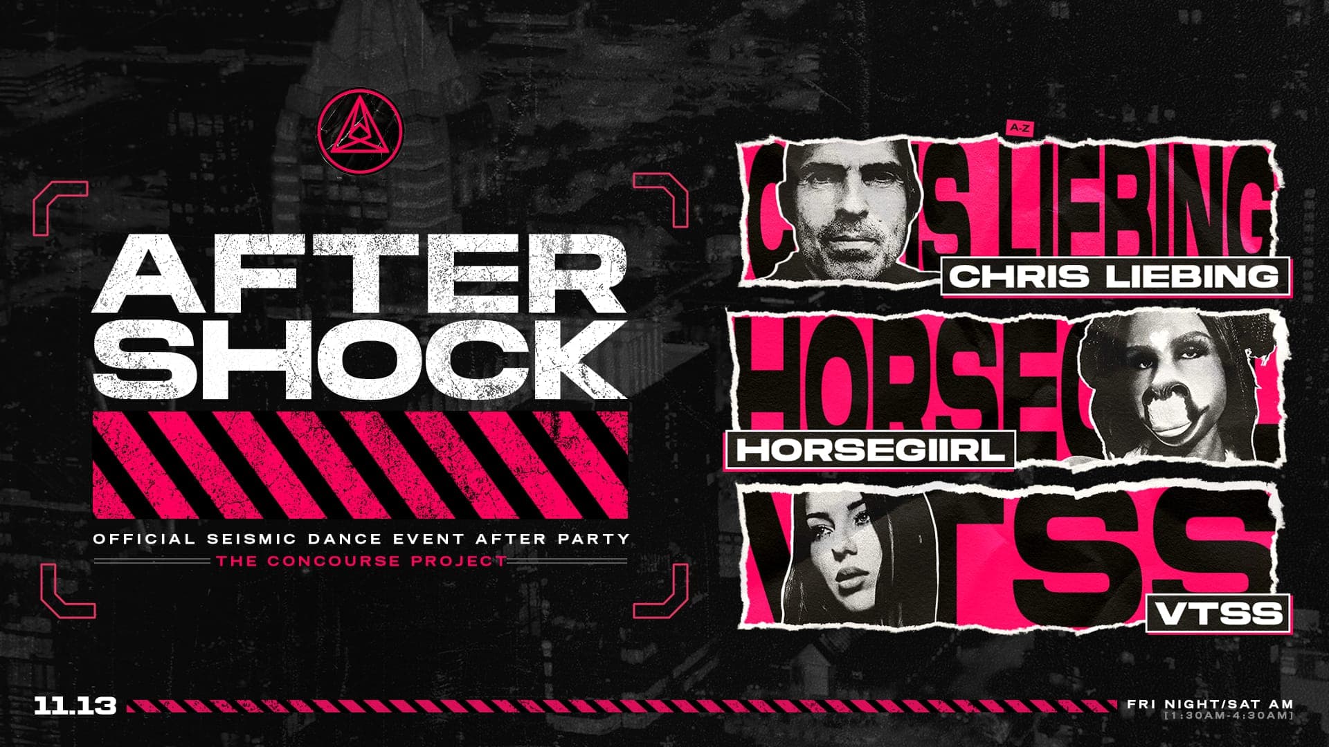 Aftershock Fri: Chris Liebing, horsegiirL + VTSS