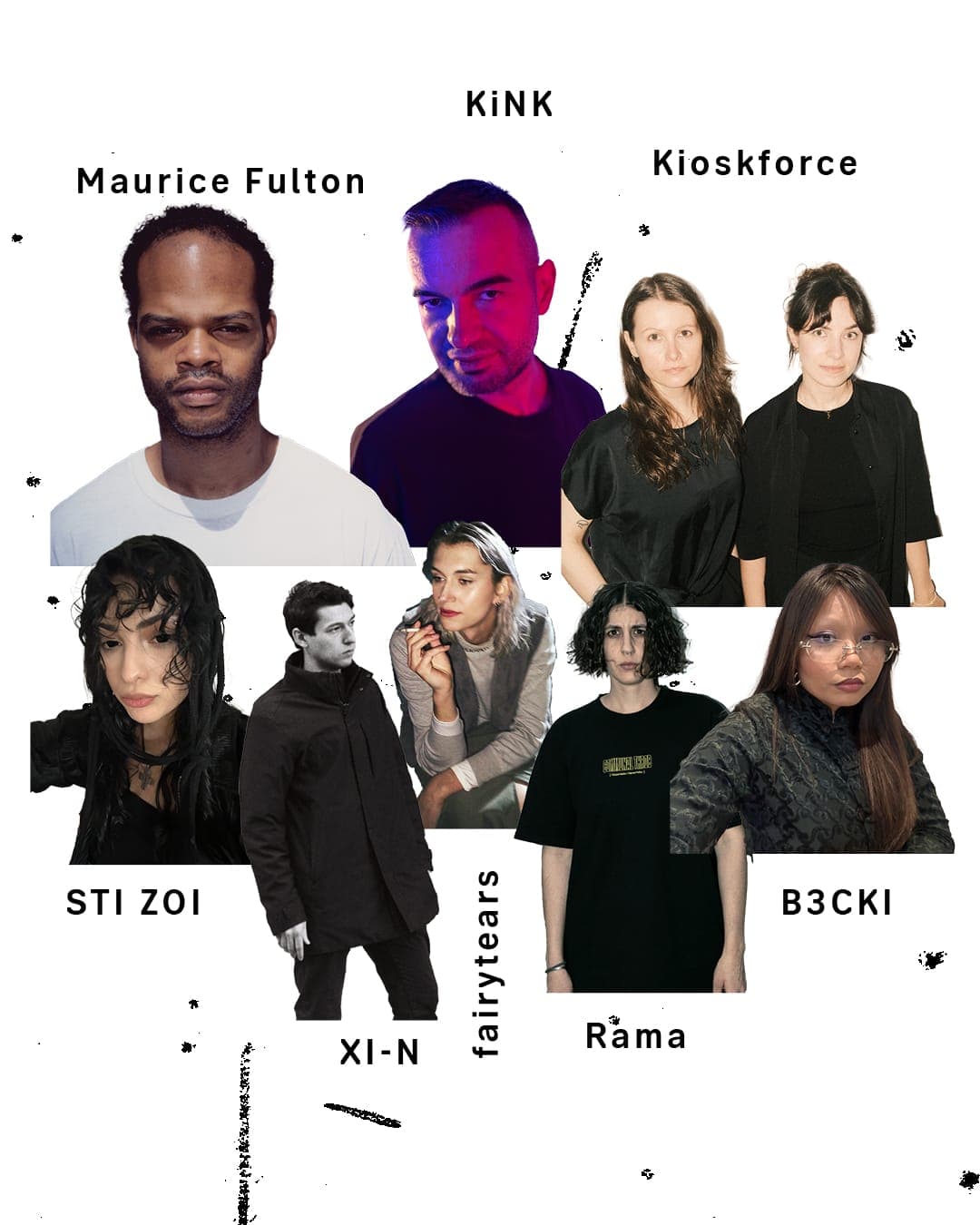 Clubnight - Maurice Fulton, KiNK, Kioskforce, Echidna at Annex