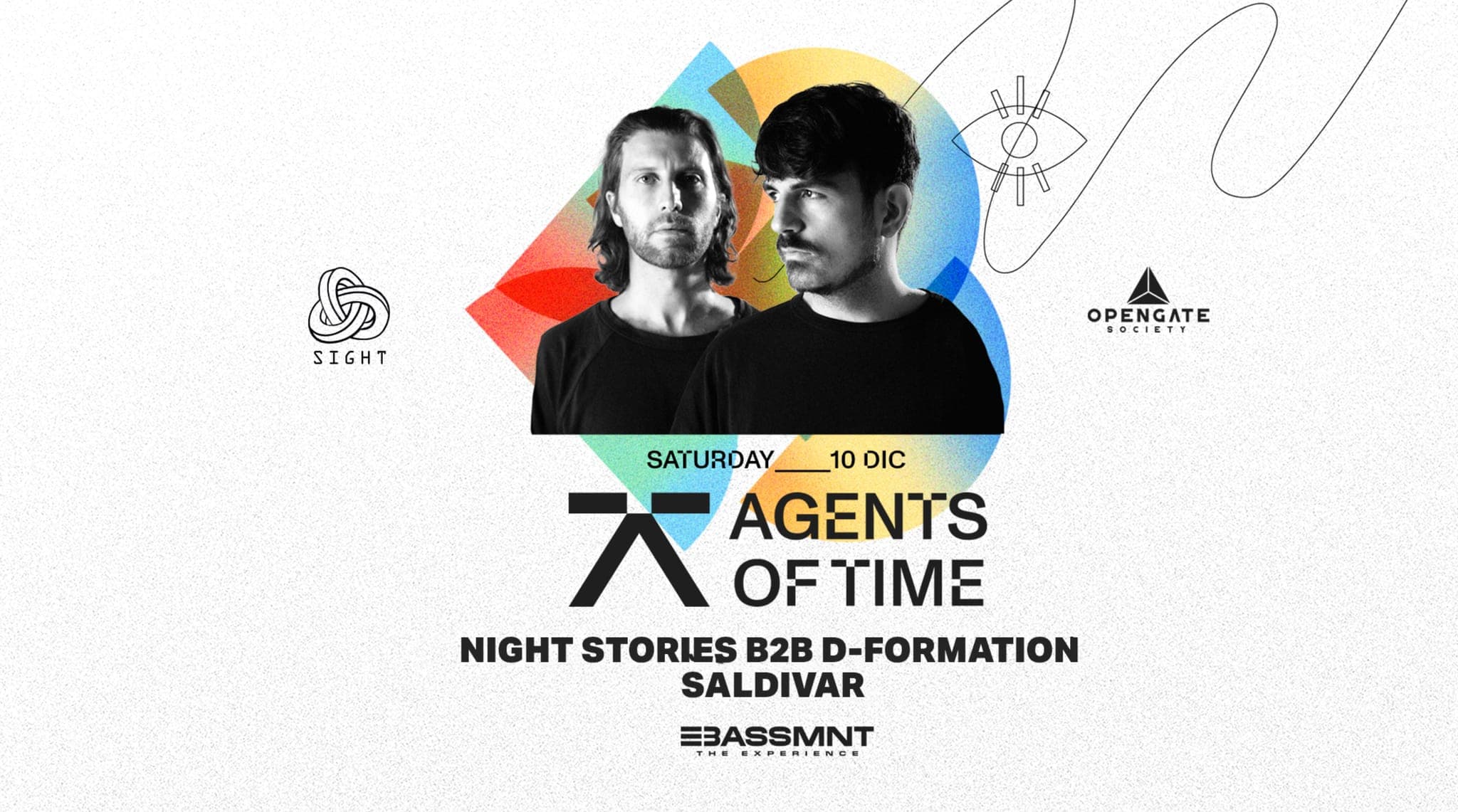 SIGHT pres. Agents Of Time, Night Stories, D-Formation, Saldivar