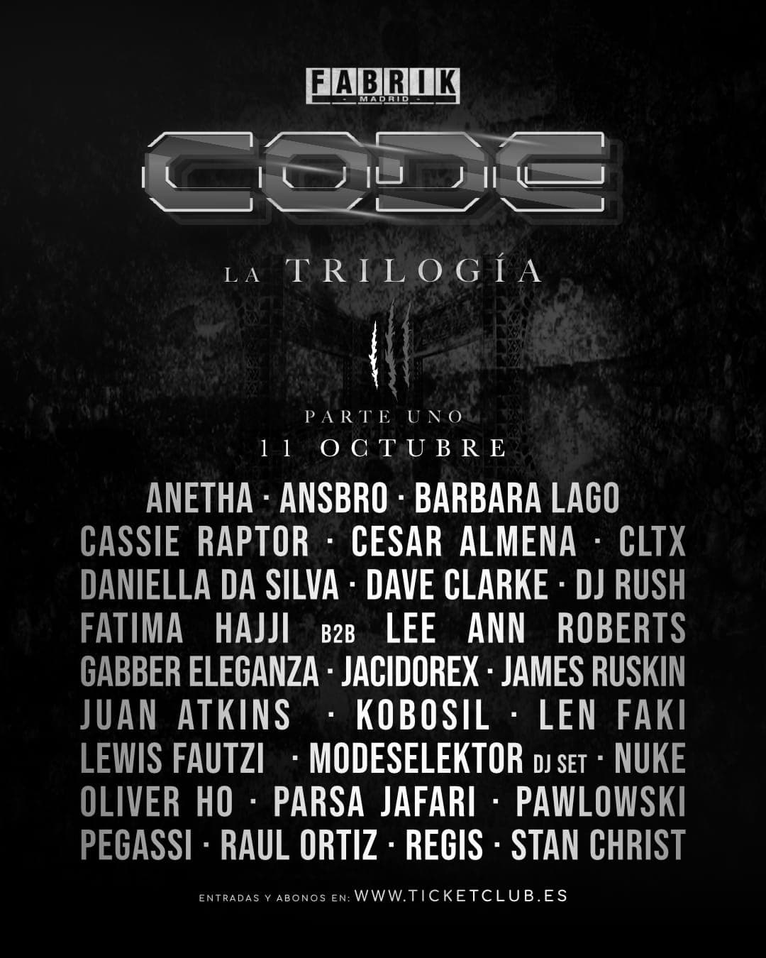 CODE - LA TRILOGÍA (1/3) - Fabrik