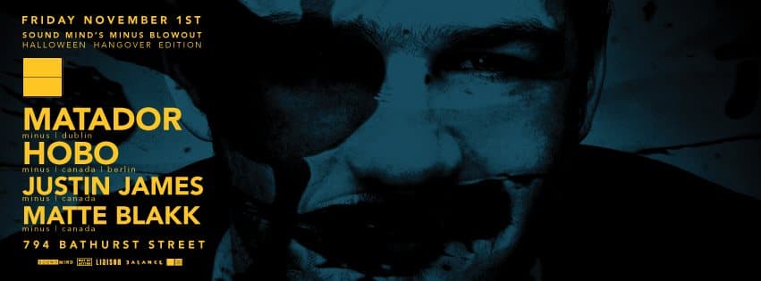 Sound Mind presents: Minus Blowout - Halloween Hangover Edition