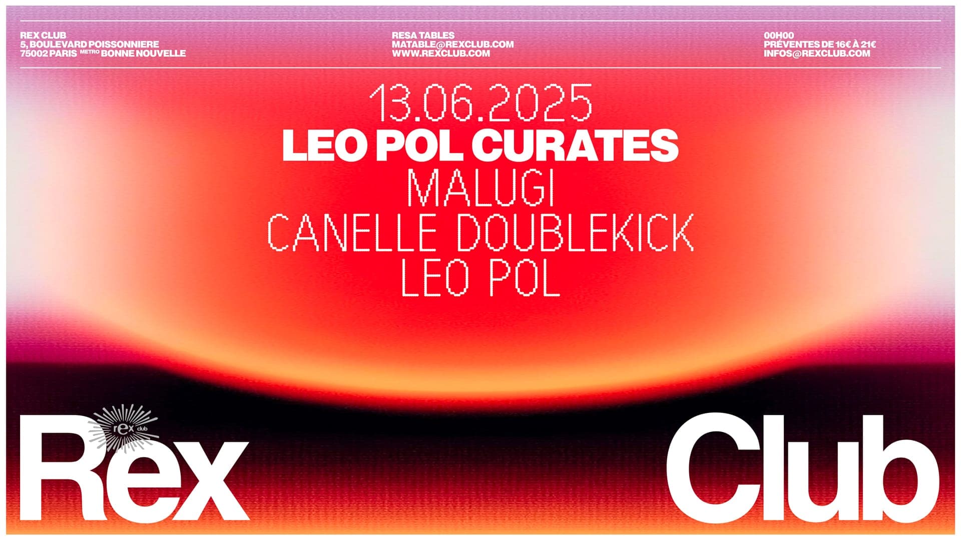 Leo Pol Curates: MALUGI, Leo Pol, Canelle Doublekick