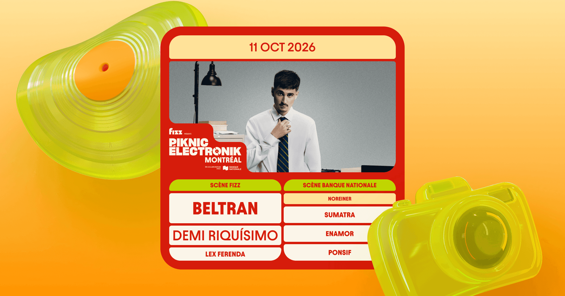 Piknic Électronik MTL #19: Beltran, Demi Riquísimo / Noreiner