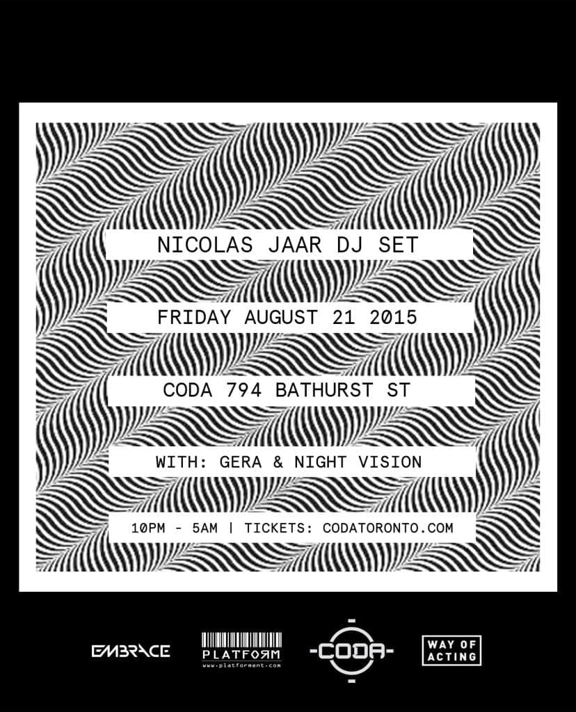 Coda with Nicolas Jaar