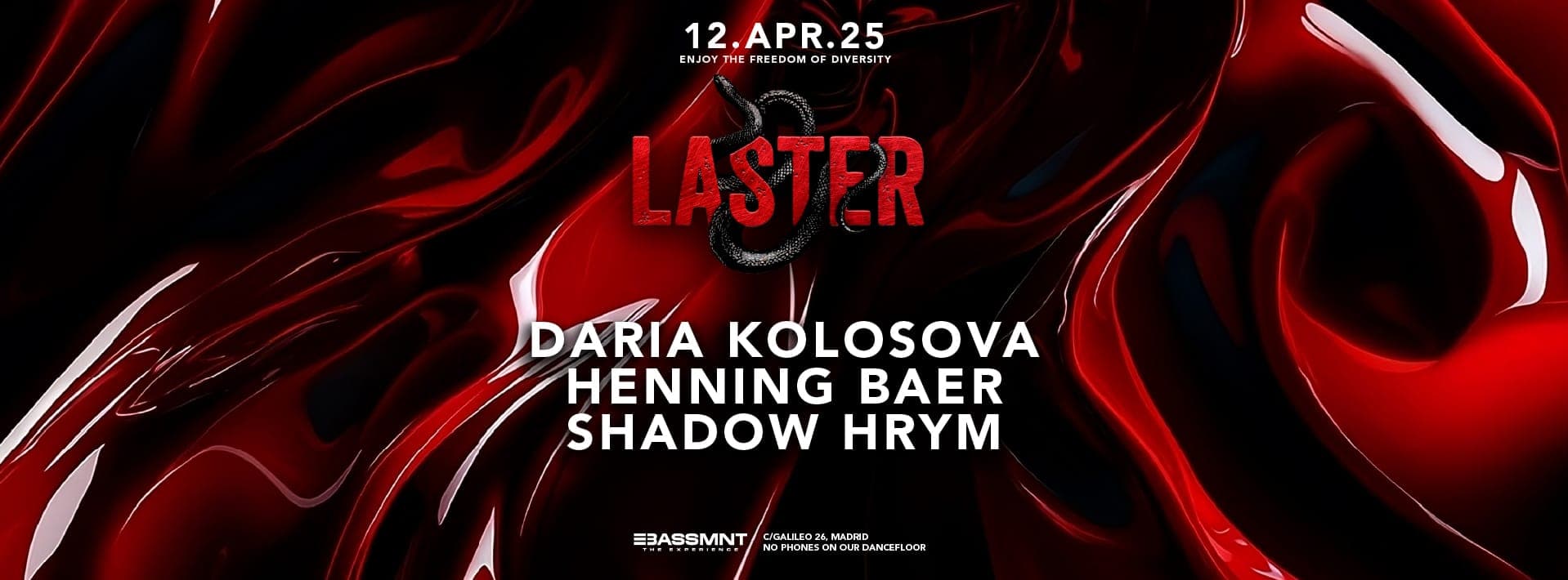 Laster Club vol. LXXVII - Daria Kolosova, Henning Baer & Shadow Hrym